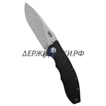 Нож 0562 Hinderer Slicer Black G10 Stonewash KVT Flipper Zero Tolerance складной K0562